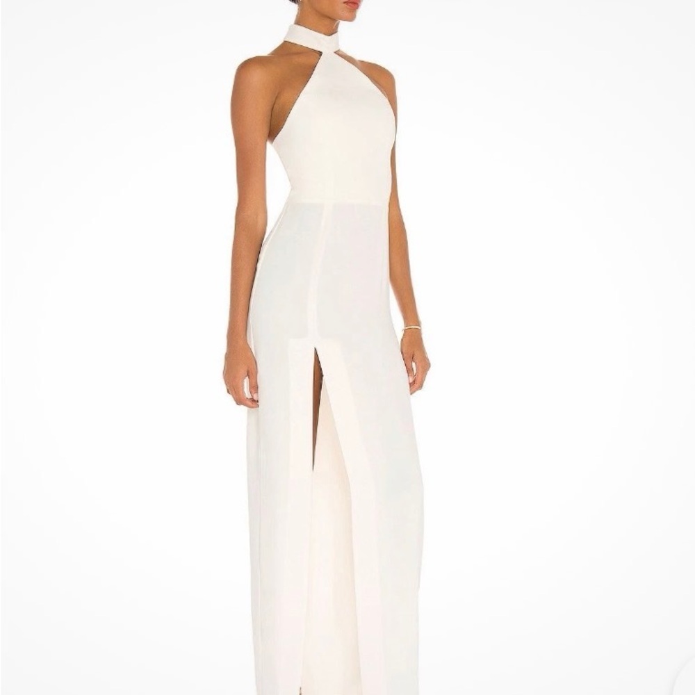 Amanda Uprichard Maxi Halter Top Dress XS